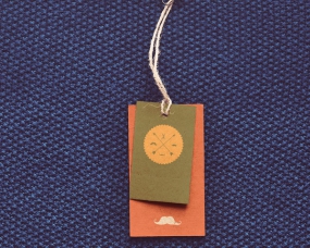 Mustachio Clothing Tag